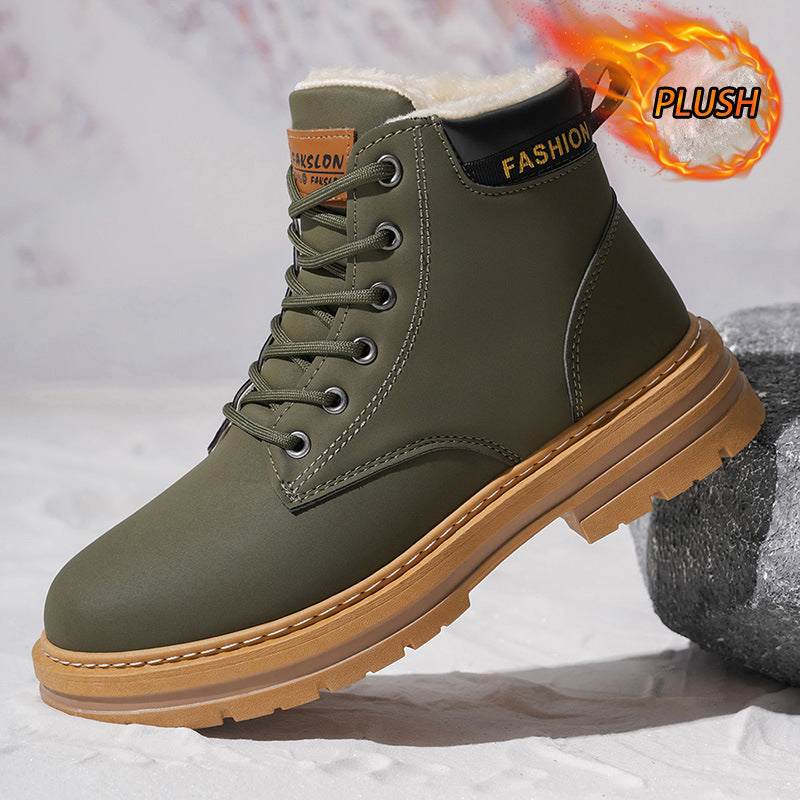 Men’s Vintage Casual Boots – Versatile Retro-Style Everyday Footwear