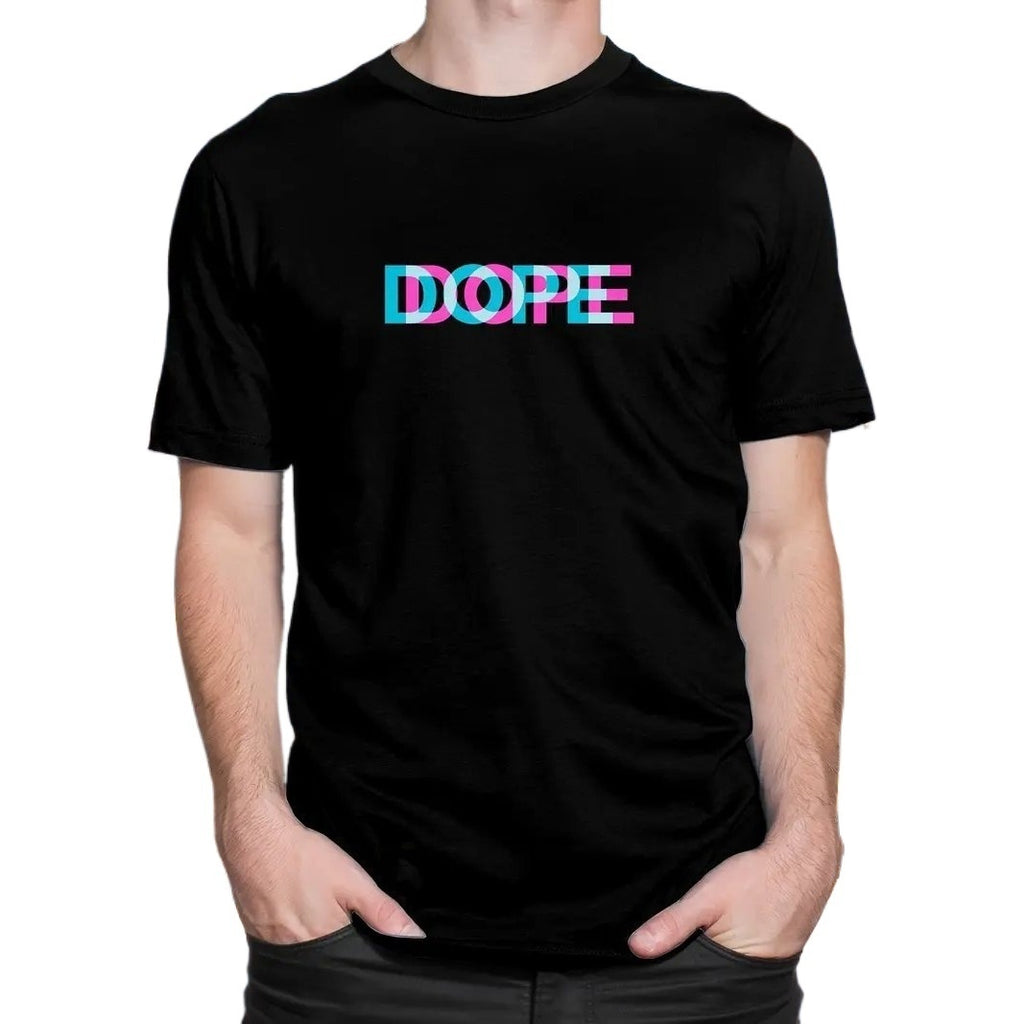 Men’s Anime Graphic T-Shirt – Casual Round Neck Exercise Cartoon Tee