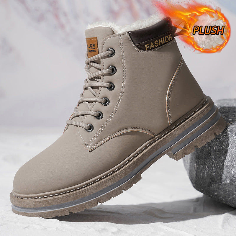 Men’s Vintage Casual Boots – Versatile Retro-Style Everyday Footwear